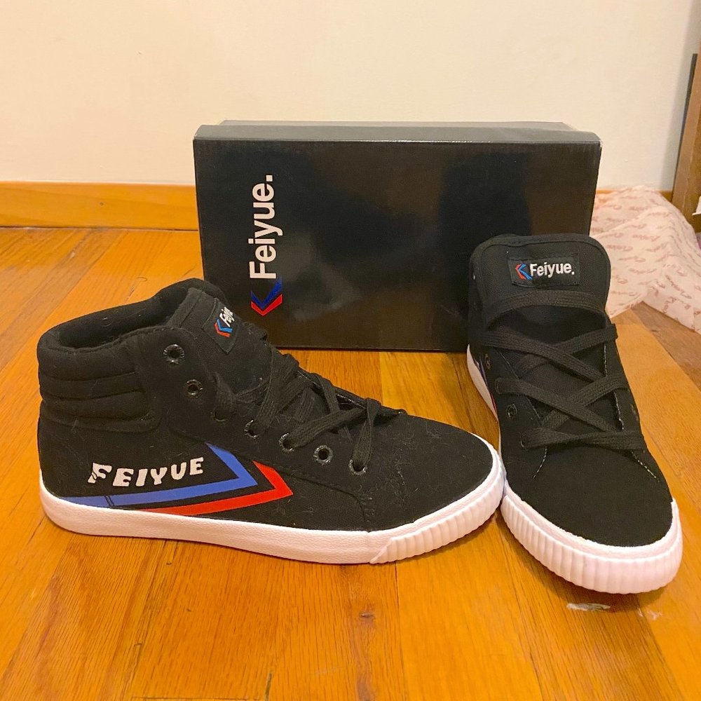 Feiyue Black High Tops NEW